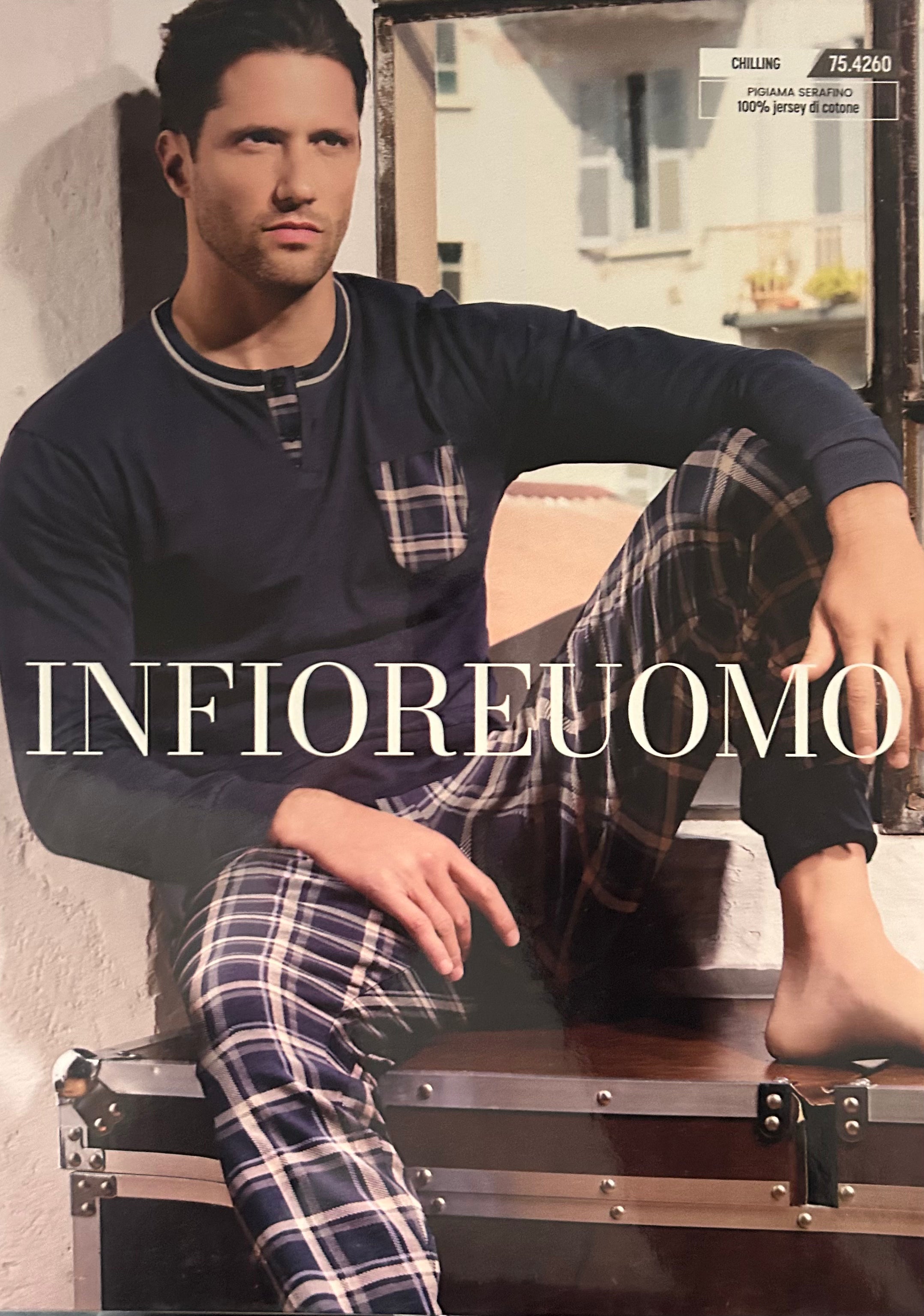 Pigiama da uomo a manica lunga Infiore 75.4260