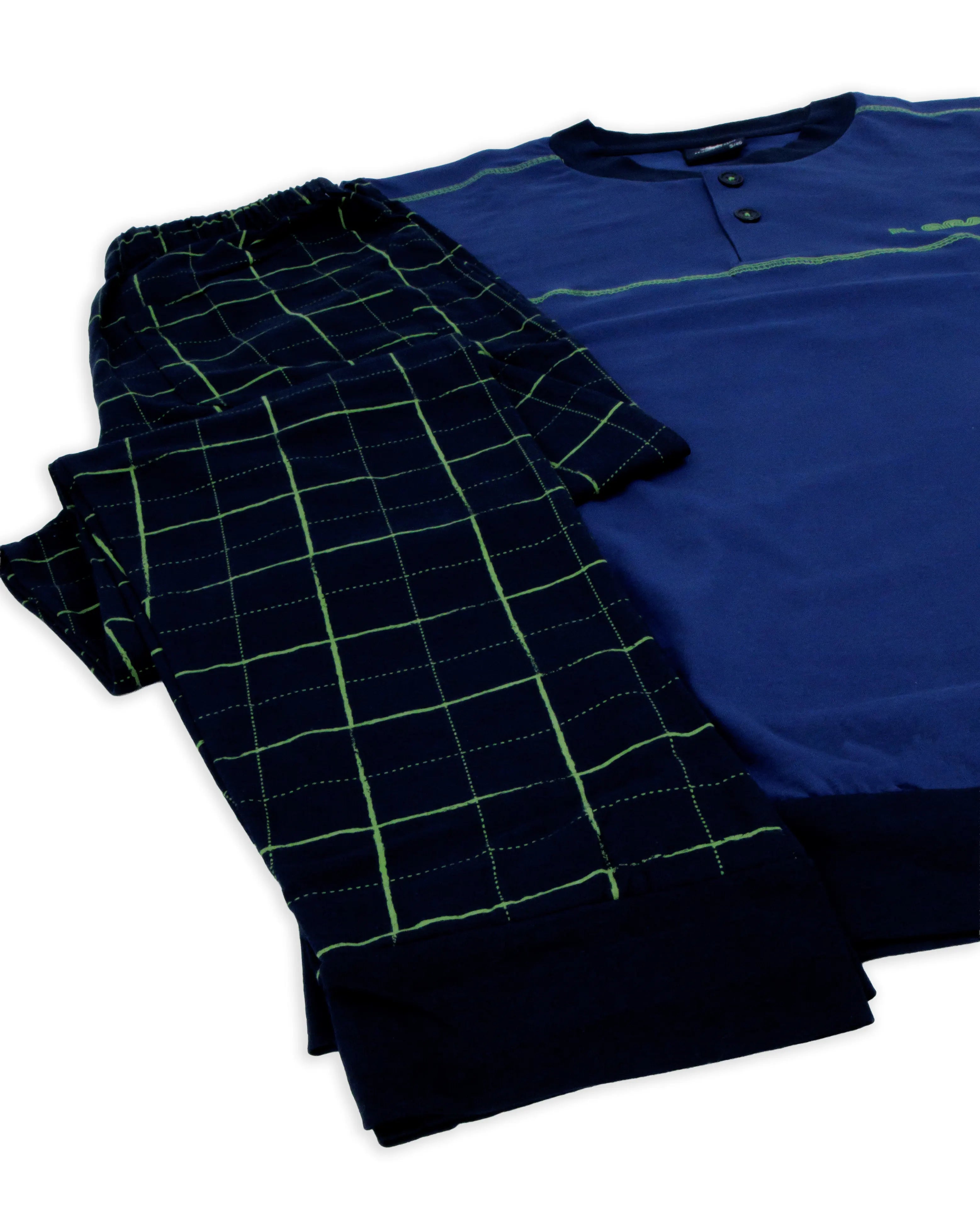 Pigiama da uomo in cotone Il Granchio GP1141