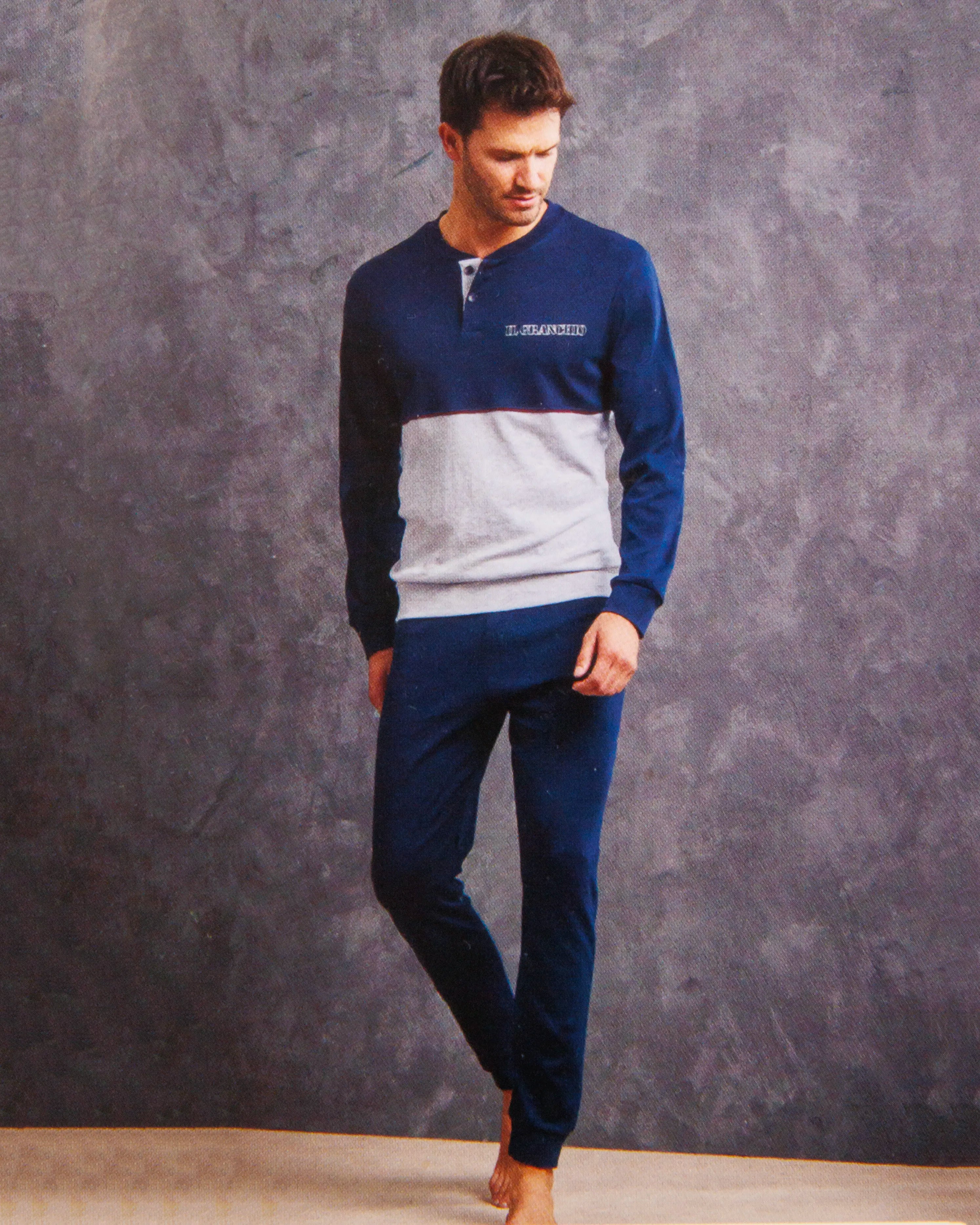 Pigiama in cotone interlock Il Granchio GP2084