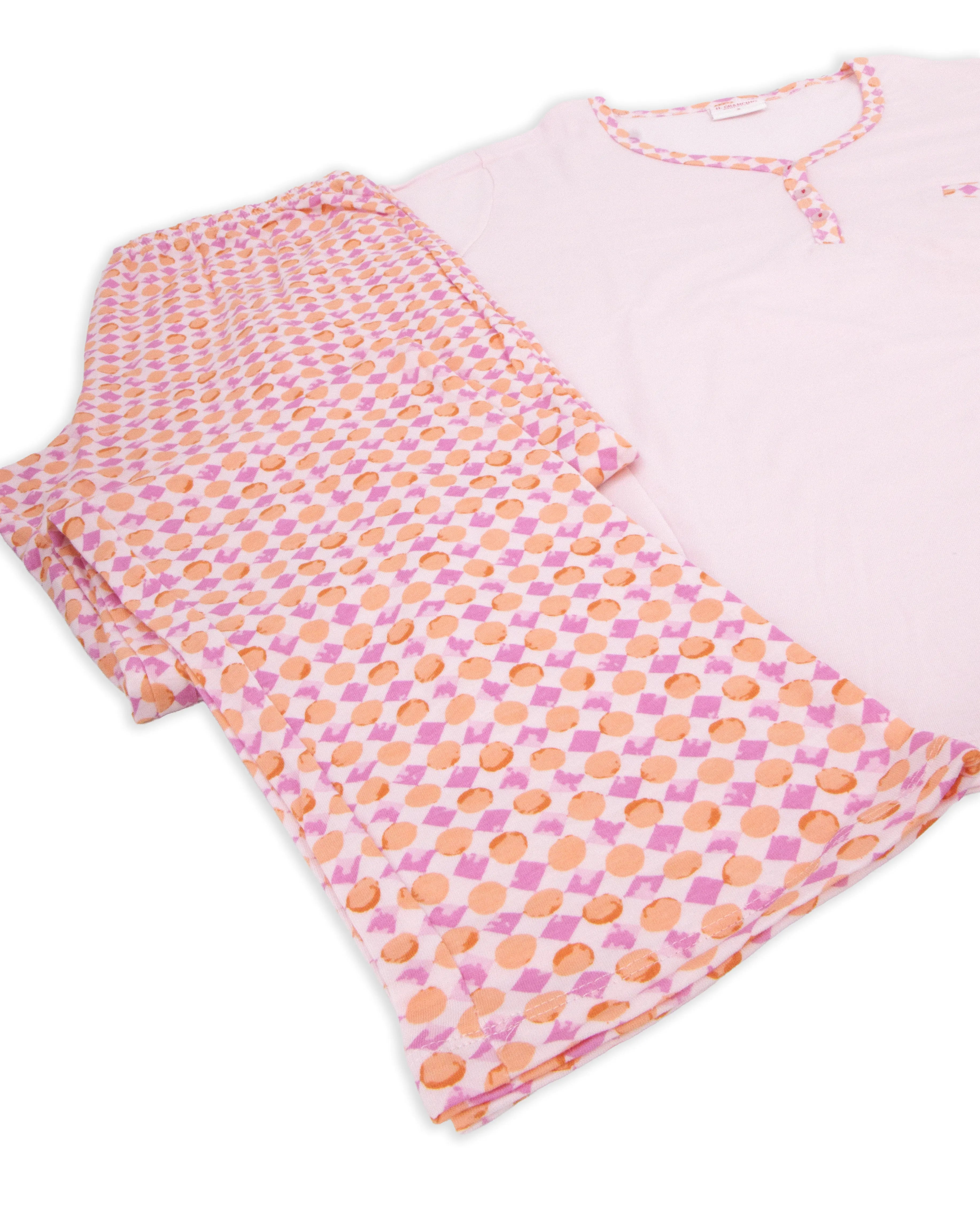 Pigiama da donna in cotone Il Granchio GP5120