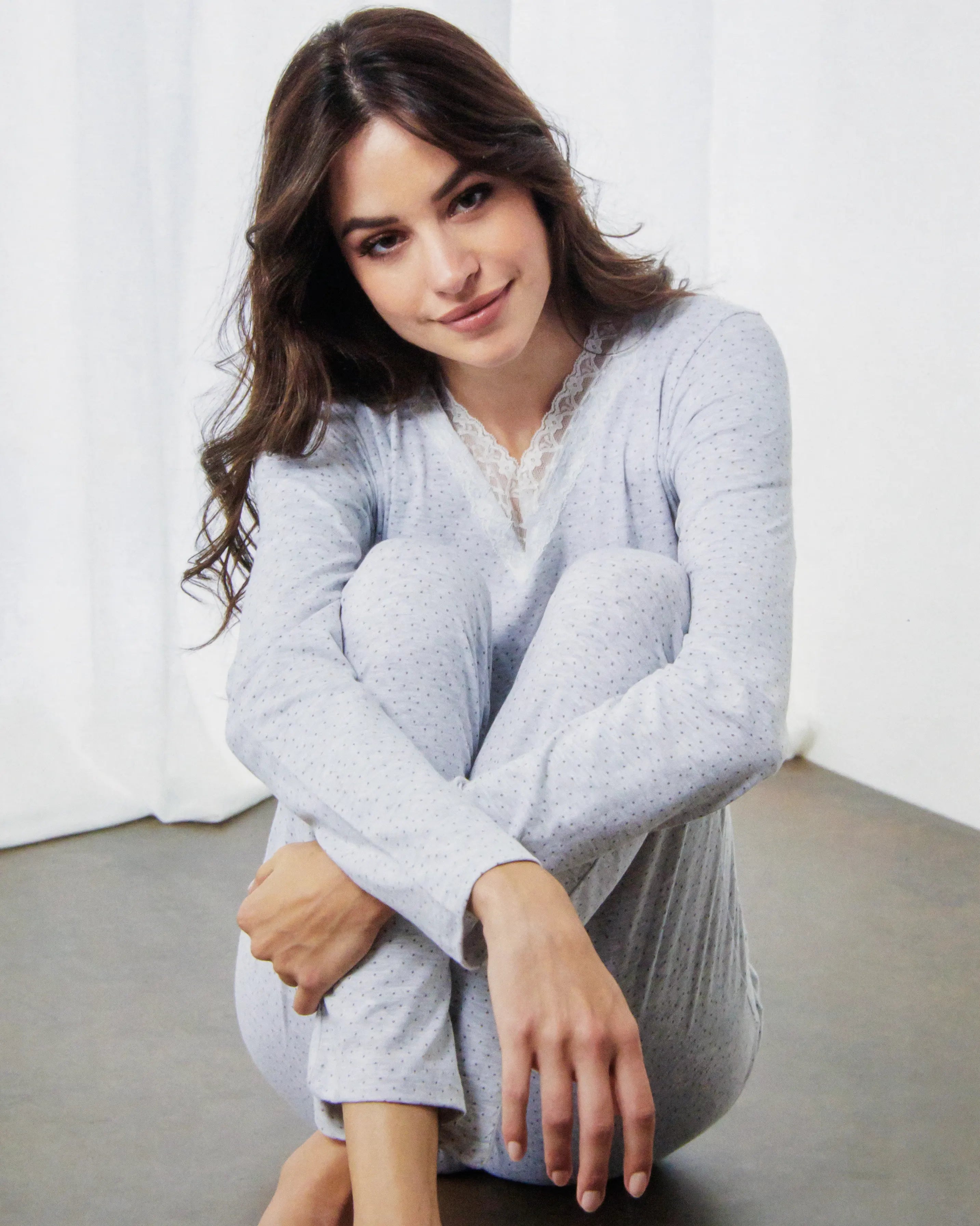 Pigiama da donna in cotone Il Granchio GP5117