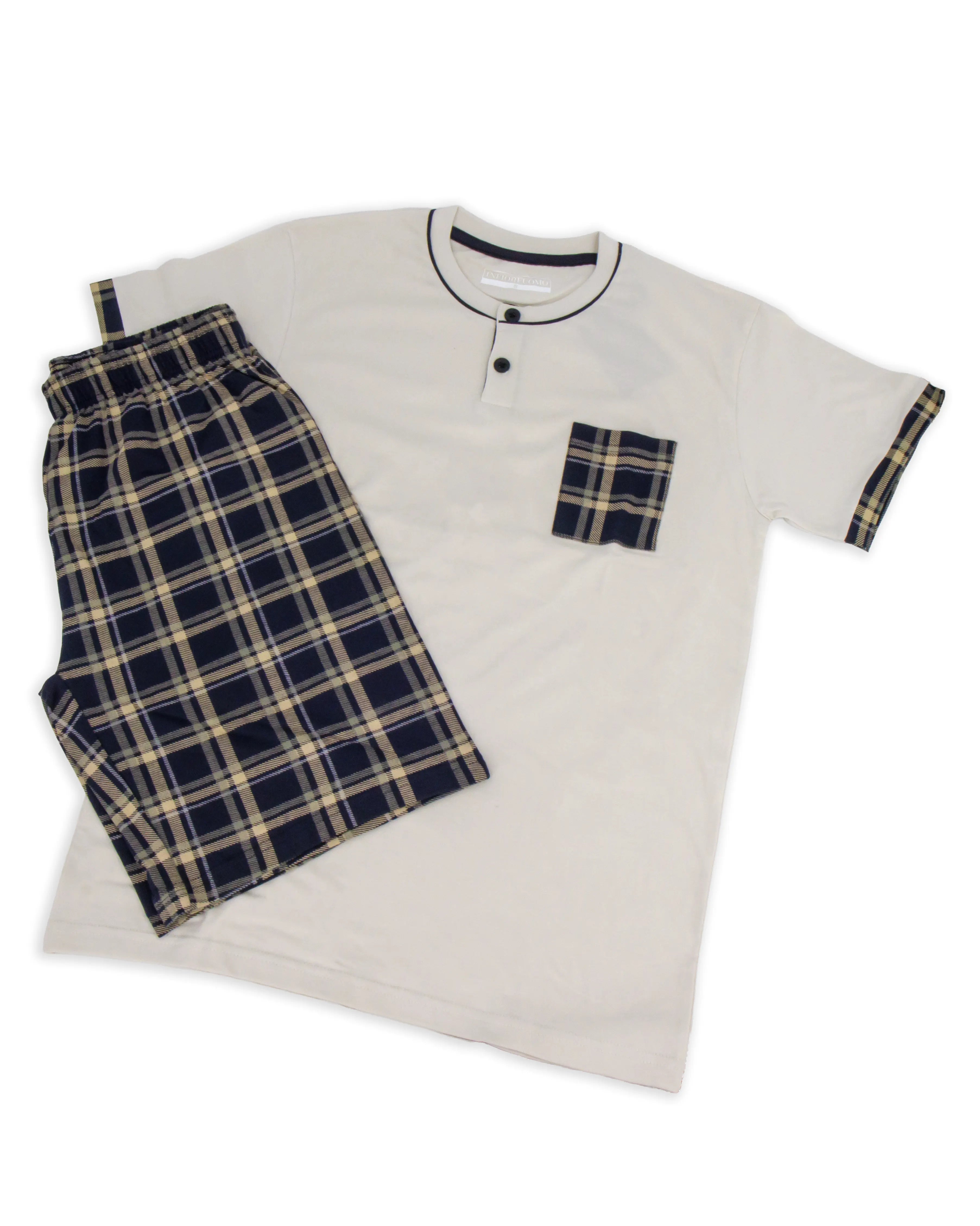 Pigiama da uomo a manica corta Infiore 75.4263