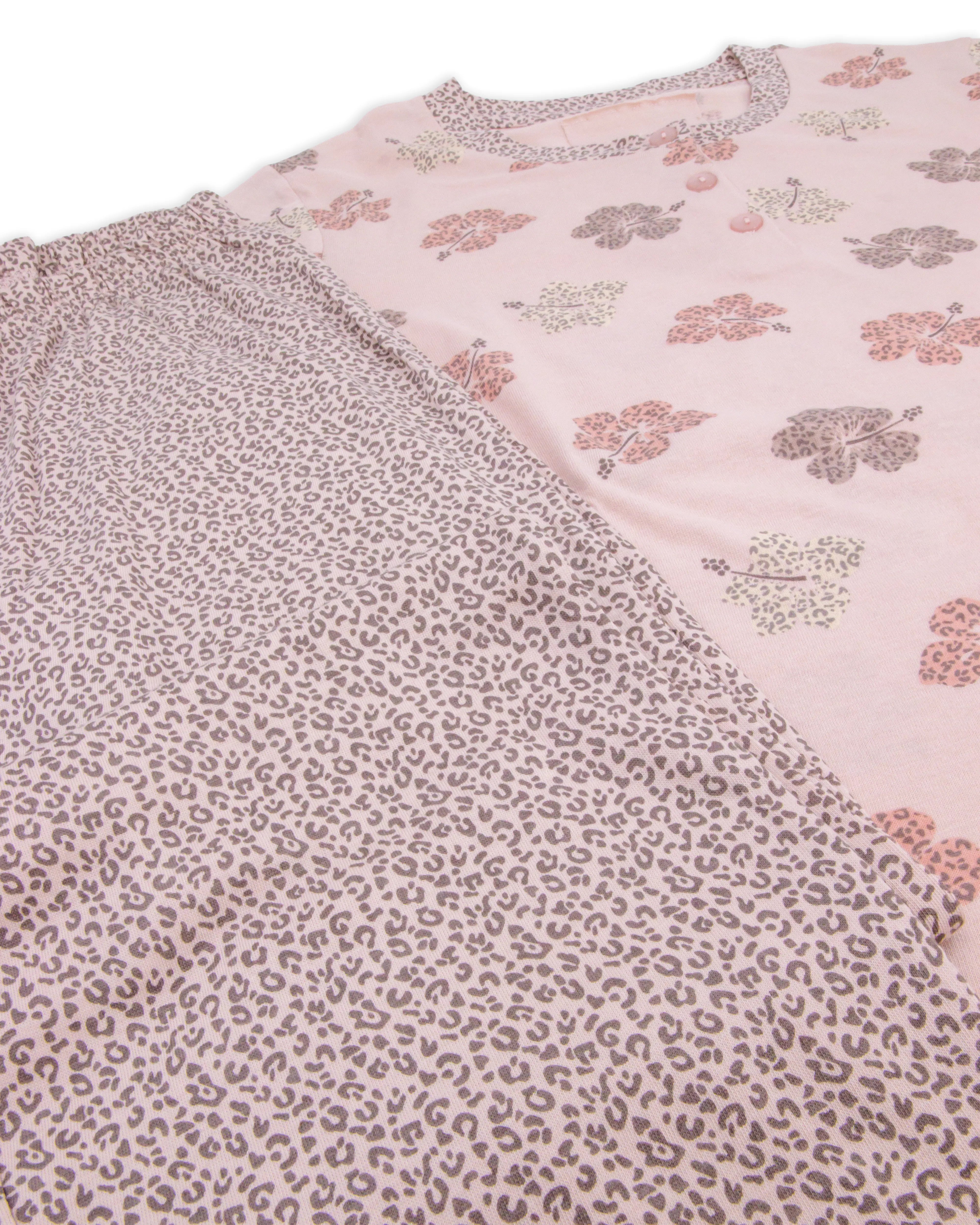 Pigiama lungo da donna in cotone Infiore 65.4142