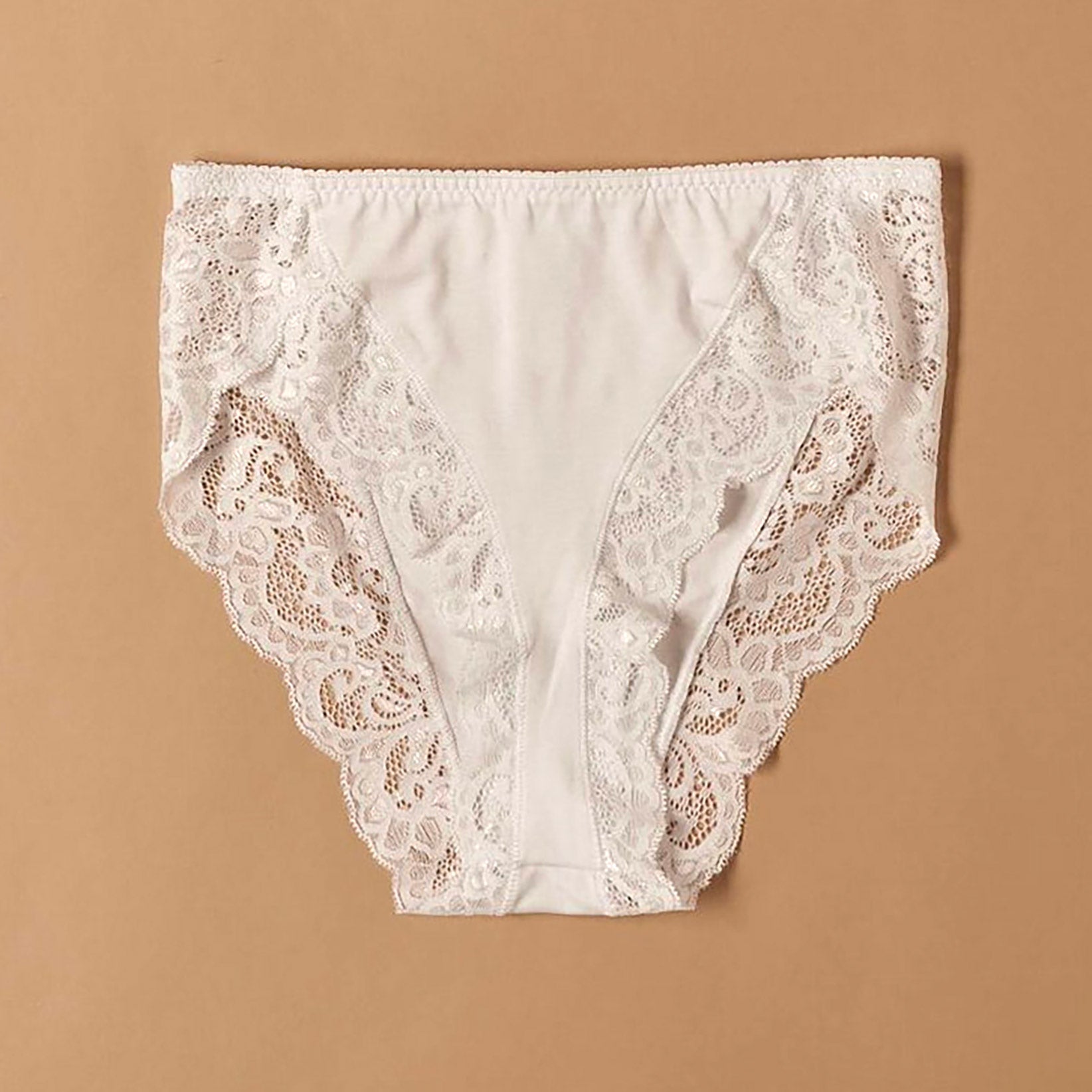 Slip con pizzo in cotone e modal Jadea 530