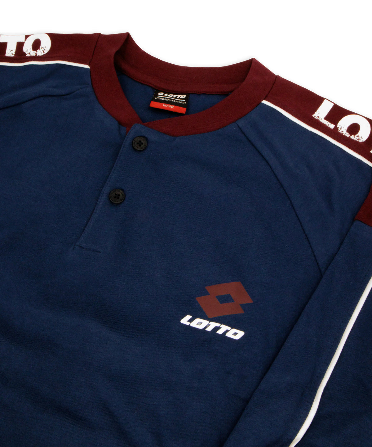Pigiama Lungo da Uomo in cotone interlock Lotto LP2143