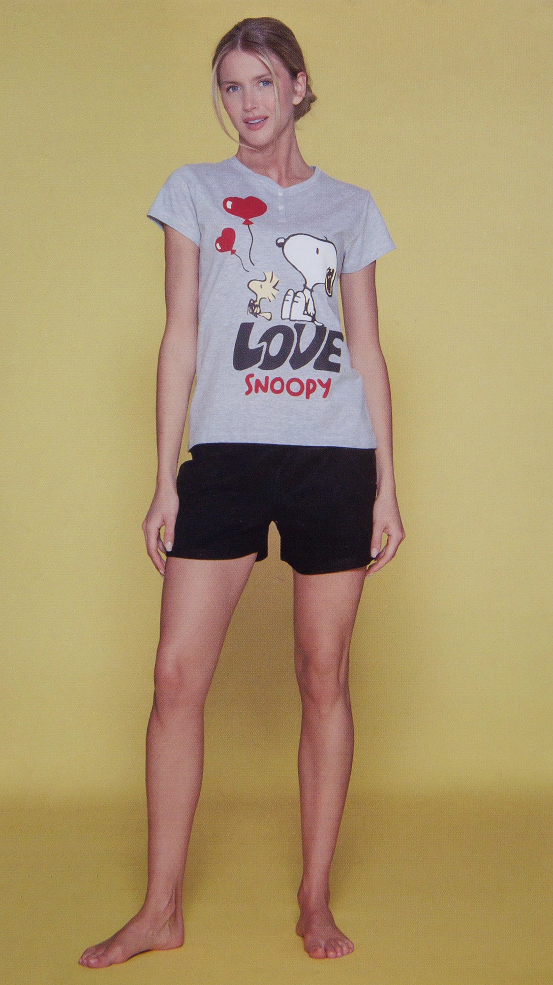 Pigiama a manica corta Sabor SND2657 "Snoopy"