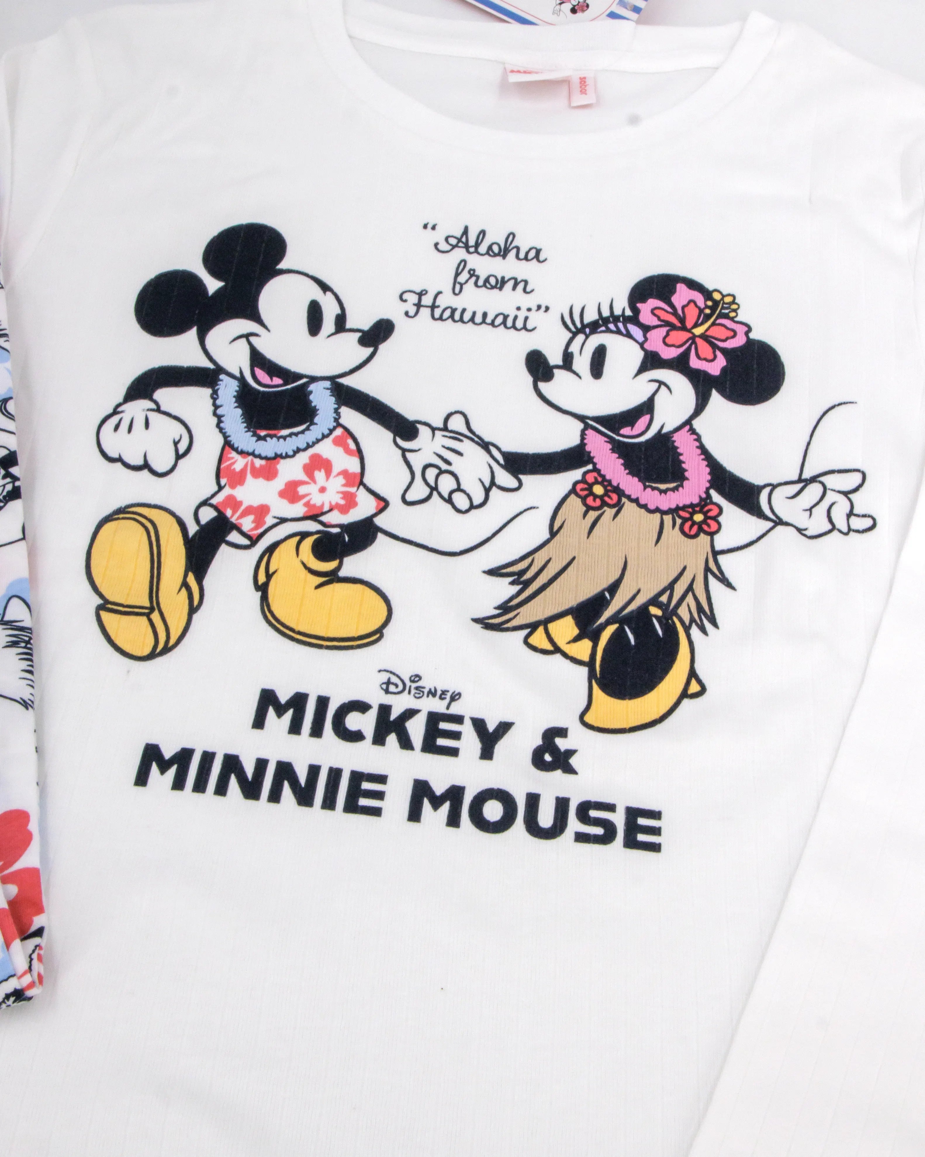 Pigiama da donna in cotone Sabor DYD3940 "Mikey"