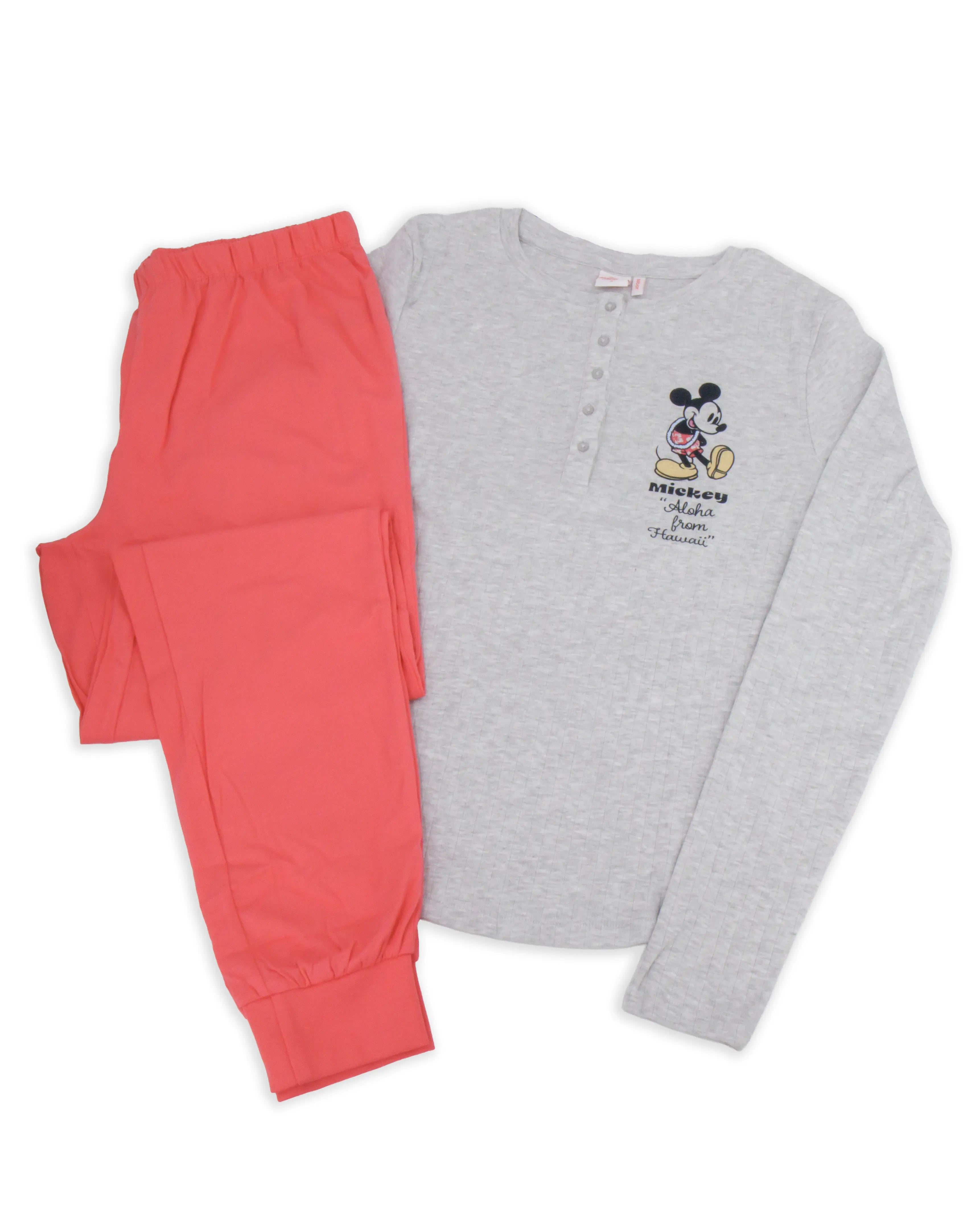 Pigiama da donna in cotone Sabor DYD3940 "Mikey"