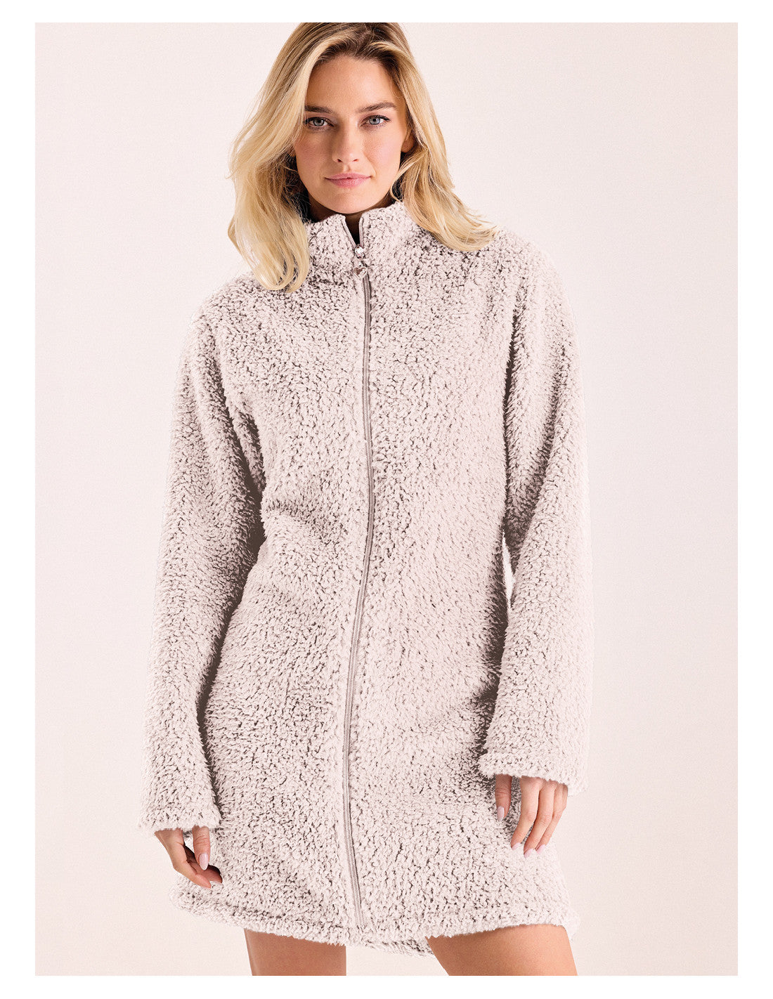 Vestaglia kimono in coral fleece Infiore 673017