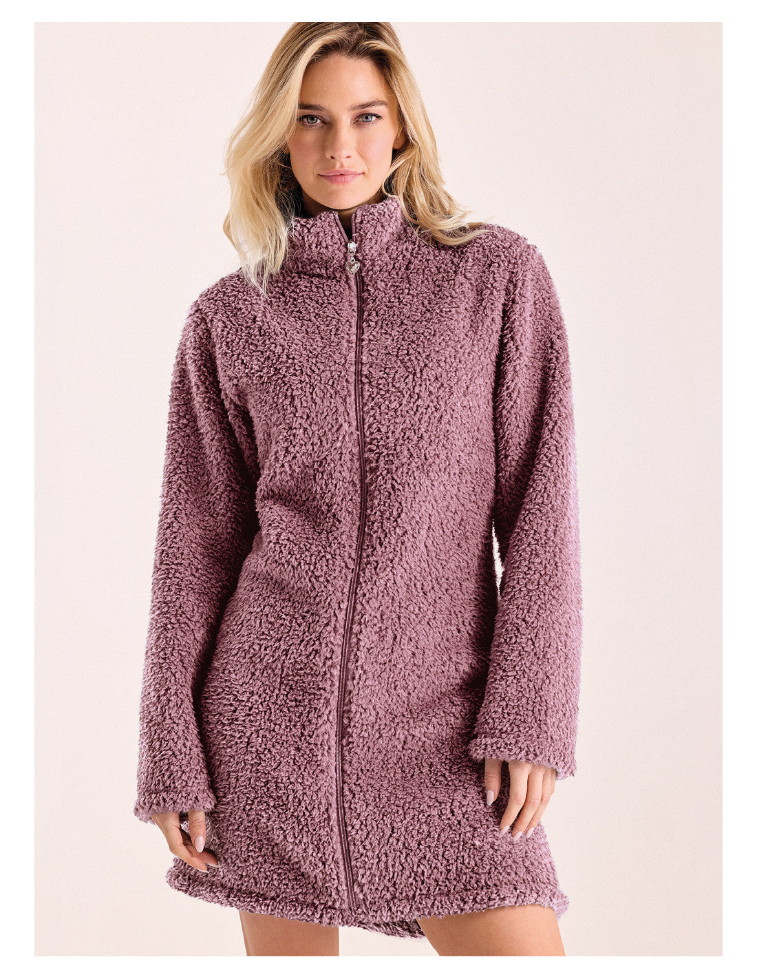 Vestaglia kimono in coral fleece Infiore 673017