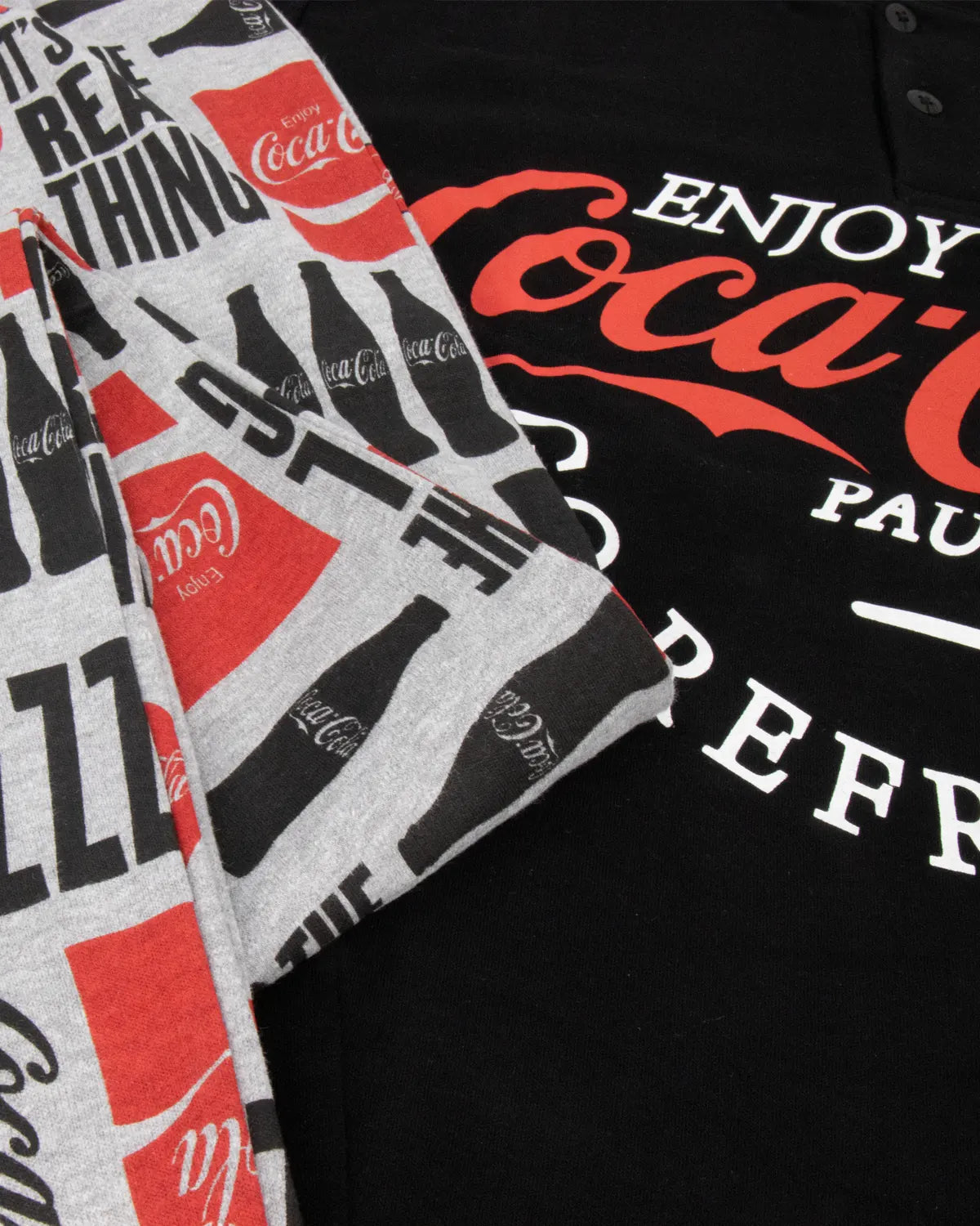 Pigiama da Uomo in cotone Interlock Sabor DCM7637 "Coca Cola"