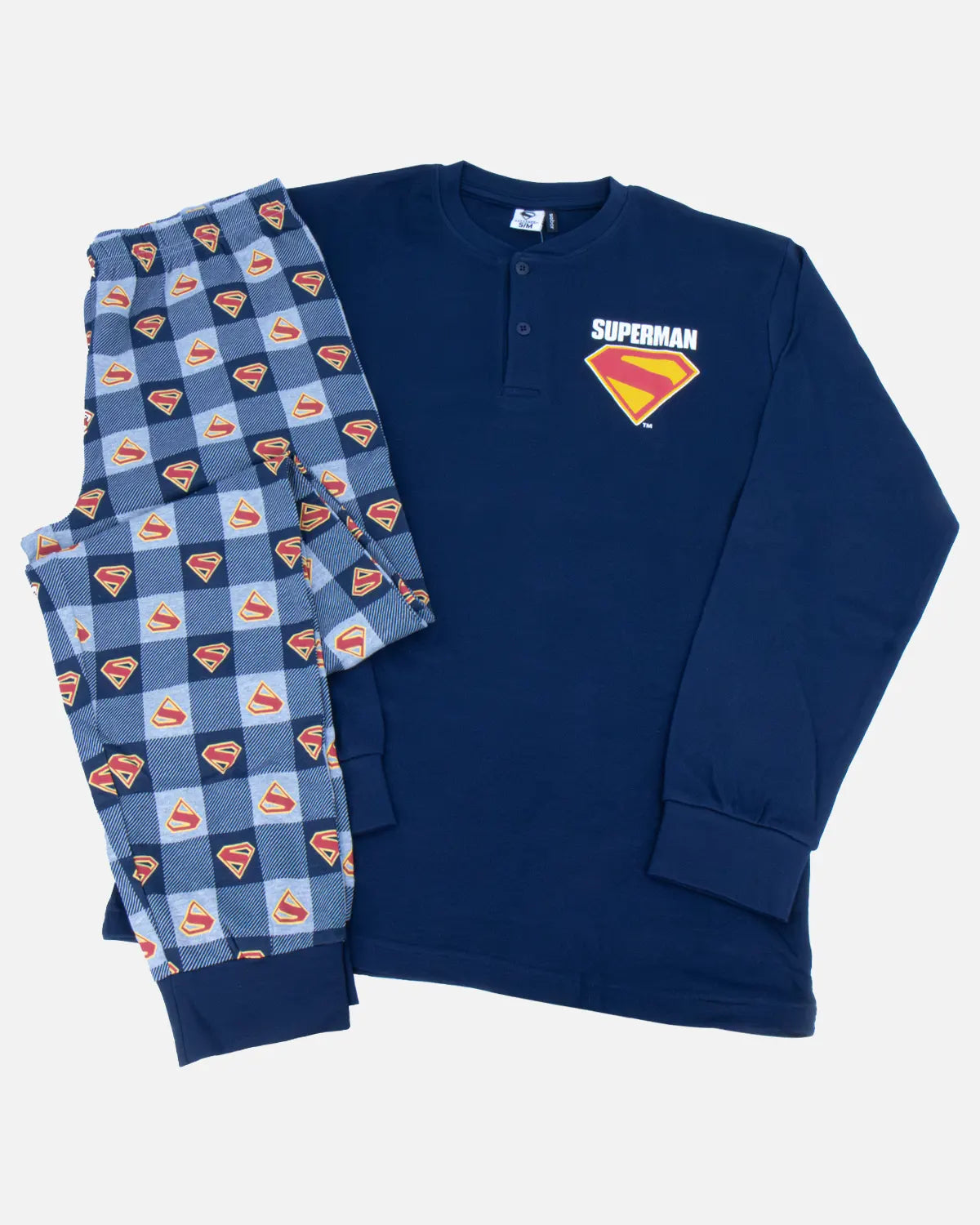 Pigiama da Uomo in cotone Interlock Sabor DCM7639 " Superman"