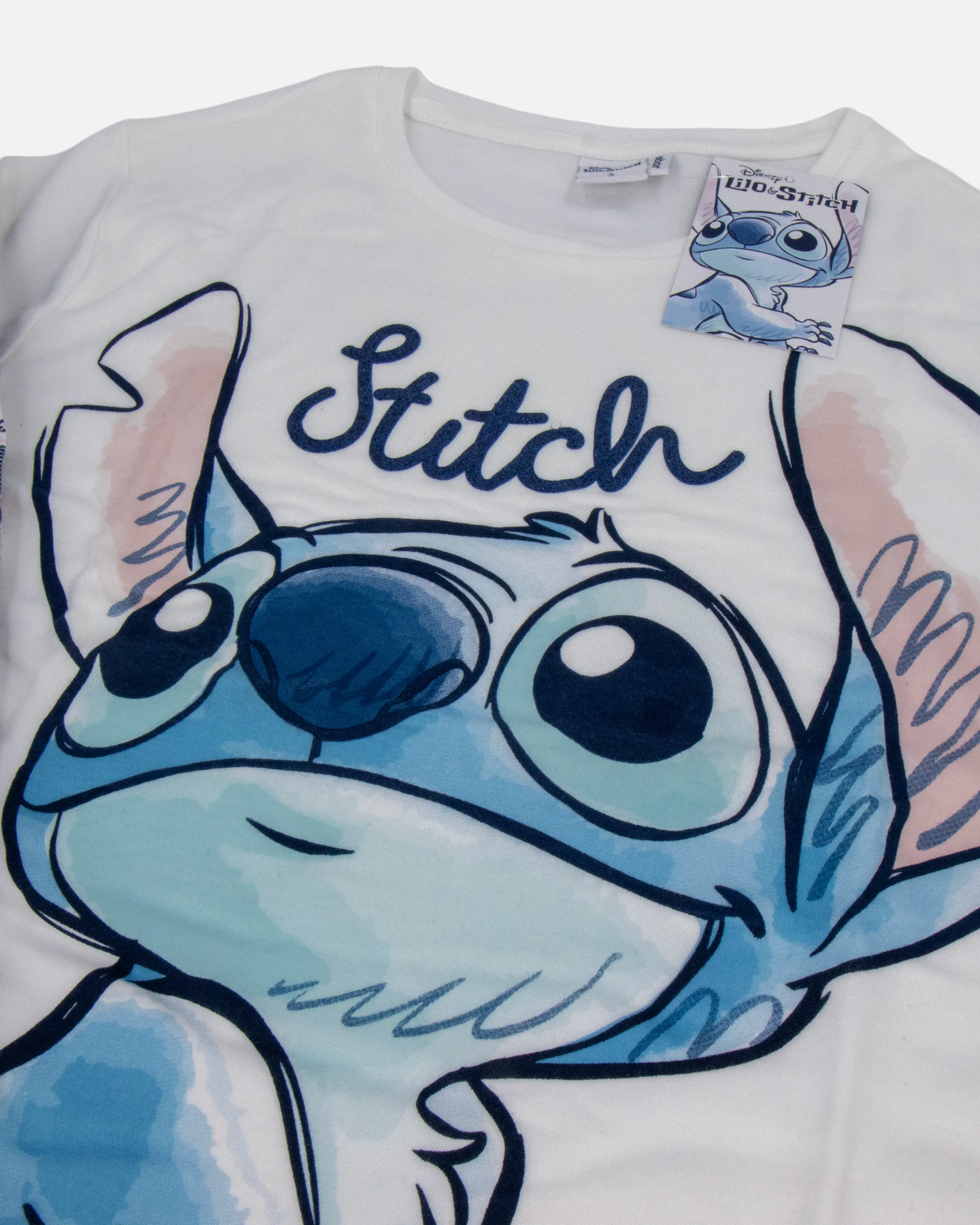 Pigiama da donna in cotone Interlock Sabor DYD2707 " Lilo & Stitch"
