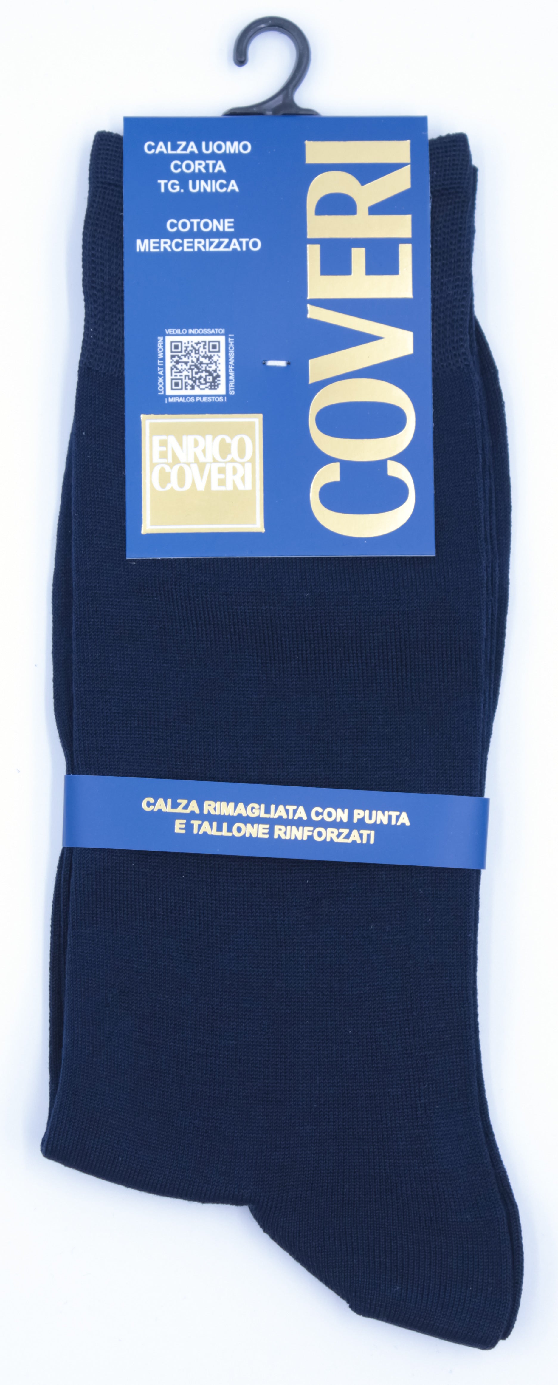 Calza corta in cotone Enrico Coveri summer line