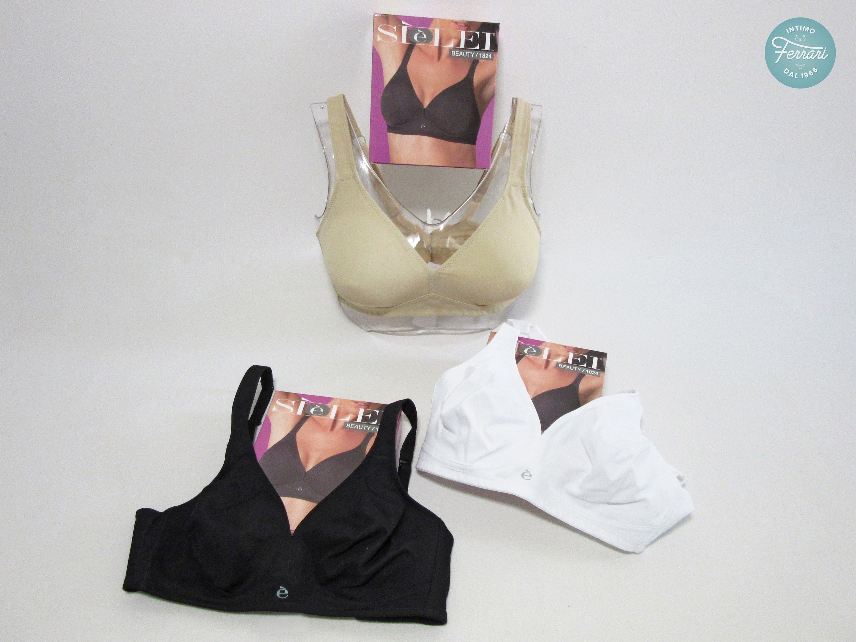 Reggiseno sfoderato senza ferretto in coppa C SìèLei® 1824