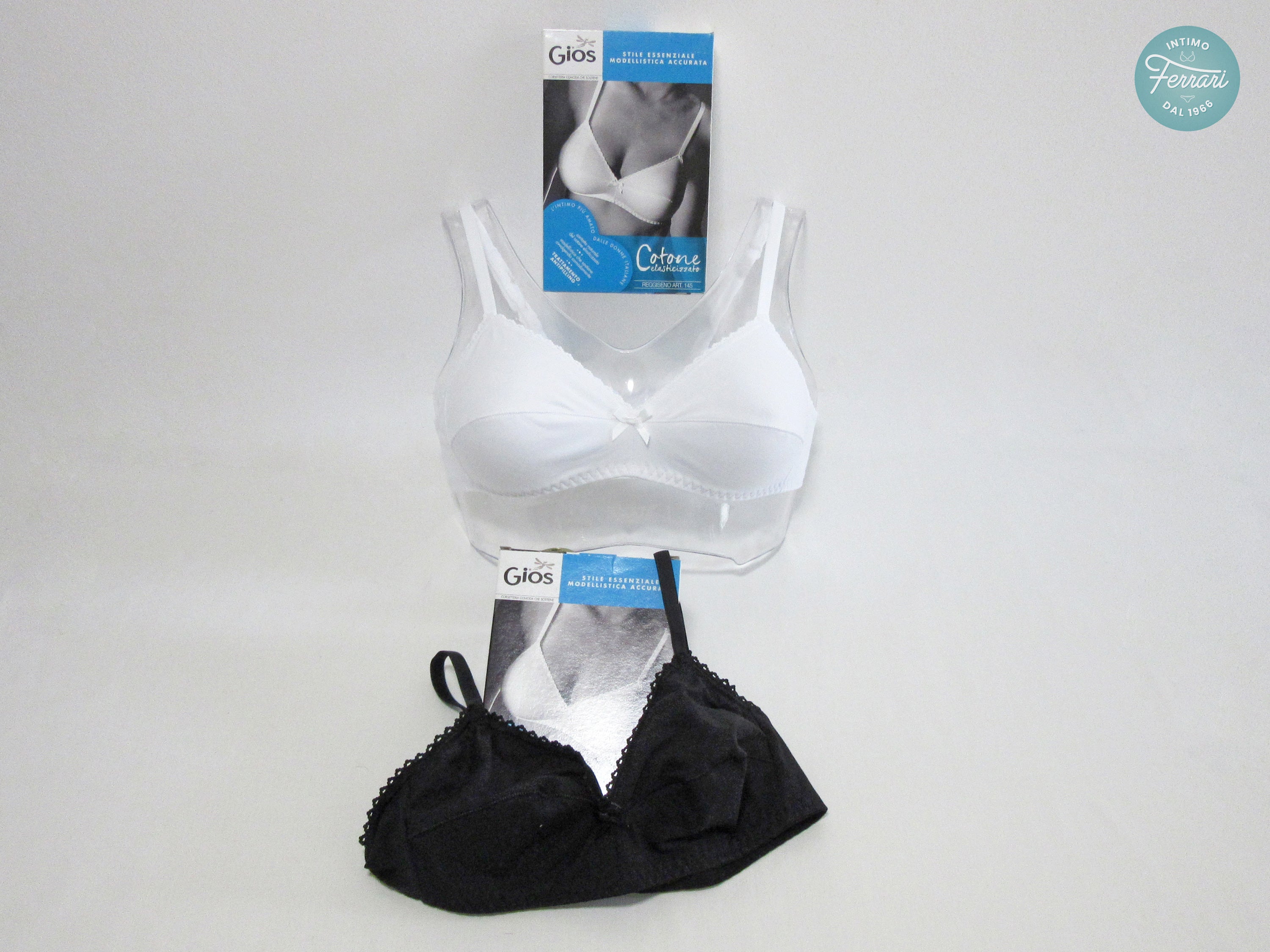 Reggiseno in cotone elasticizzato Gios 145